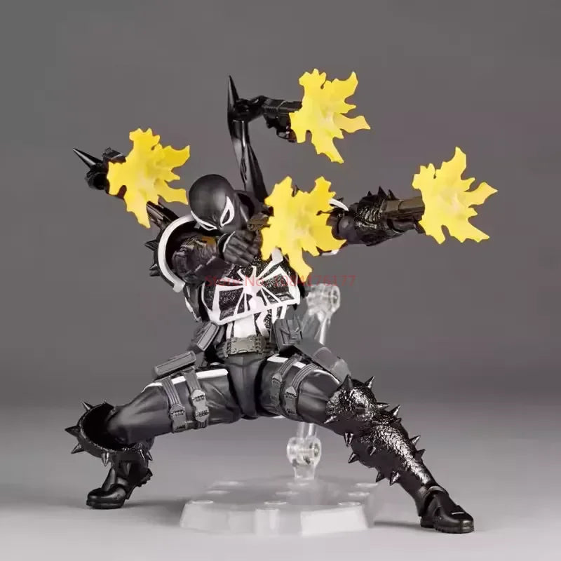Figurine d'action Agent Venom Revoltech - Modèle anime Amazing Yamaguchi, cadeau collectible pour les fans d'Eugene Thompson