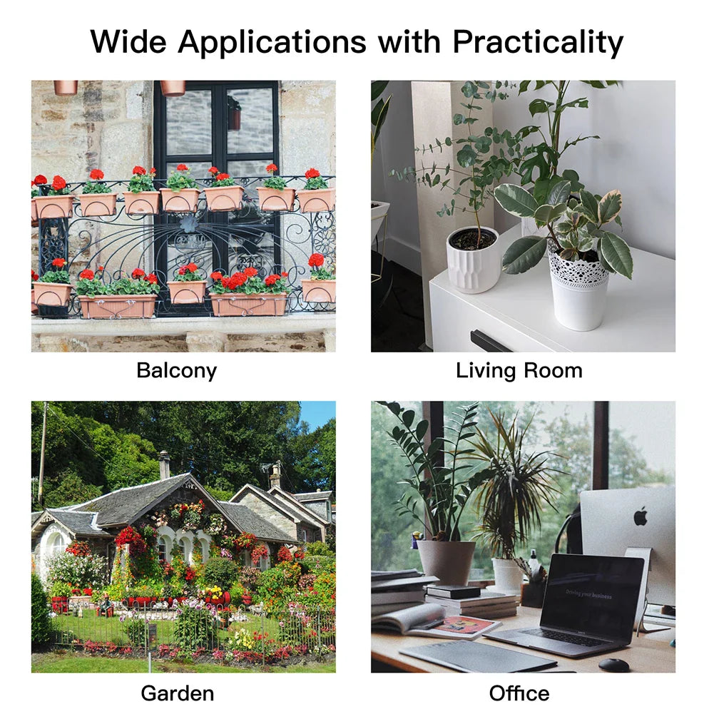 Tuya Smart Water Pump Timer - Contrôle d'arrosage par irrigation micro-goutte WiFi via les applications SmartLife Google Alexa