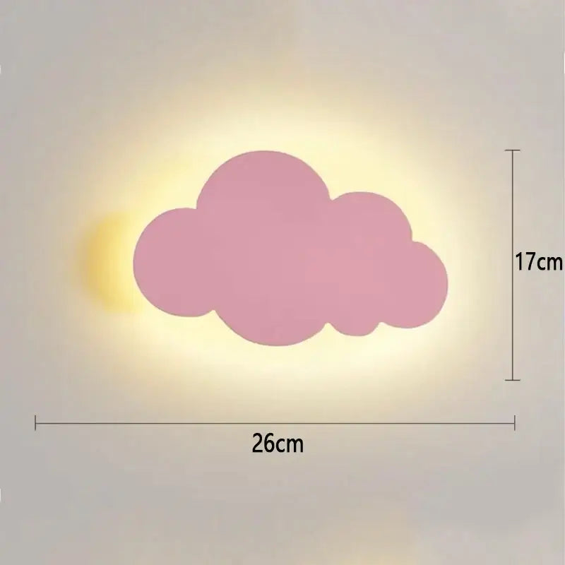 Applique Cloud on the Wall