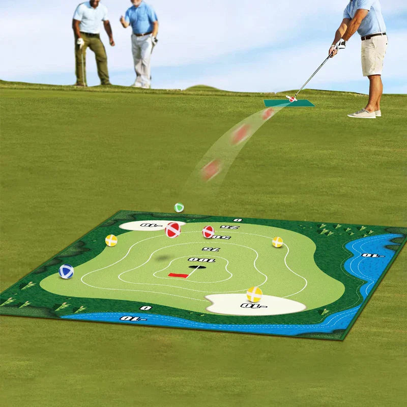 SwingZone - Ensemble de golf compact pour le plaisir à la maison