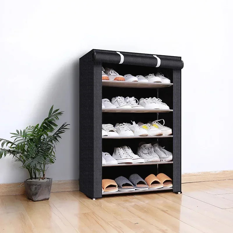 Floroux | Rangement à chaussures multicouches étanche à la poussière