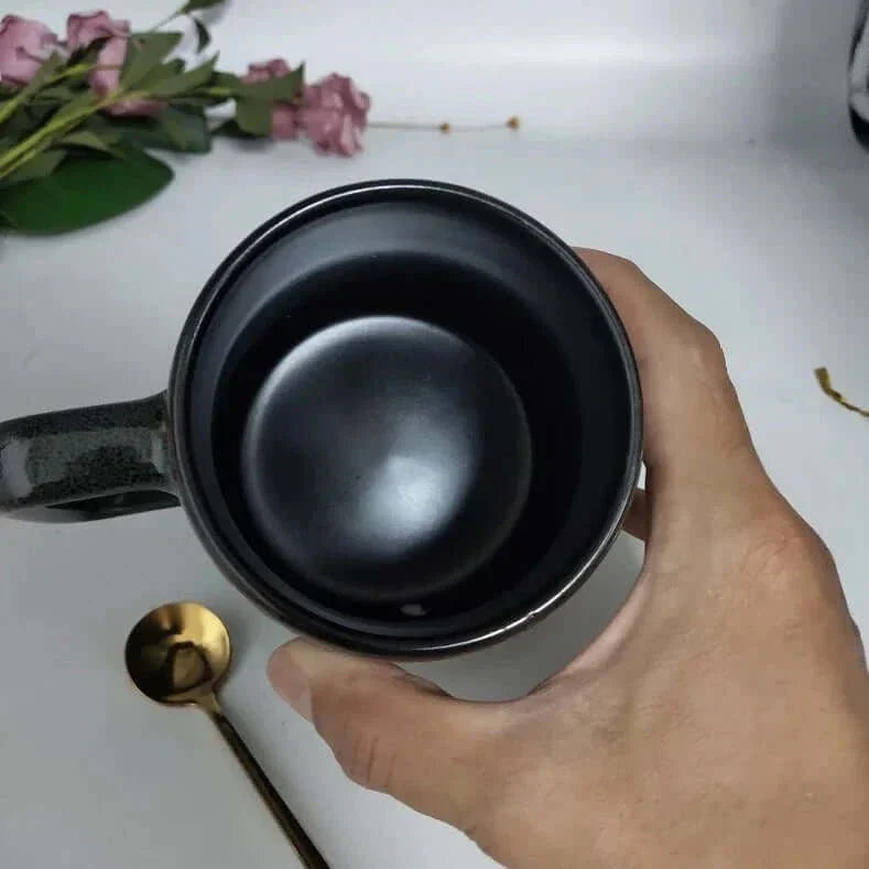 700ml Très grande tasse en céramique contemporaine