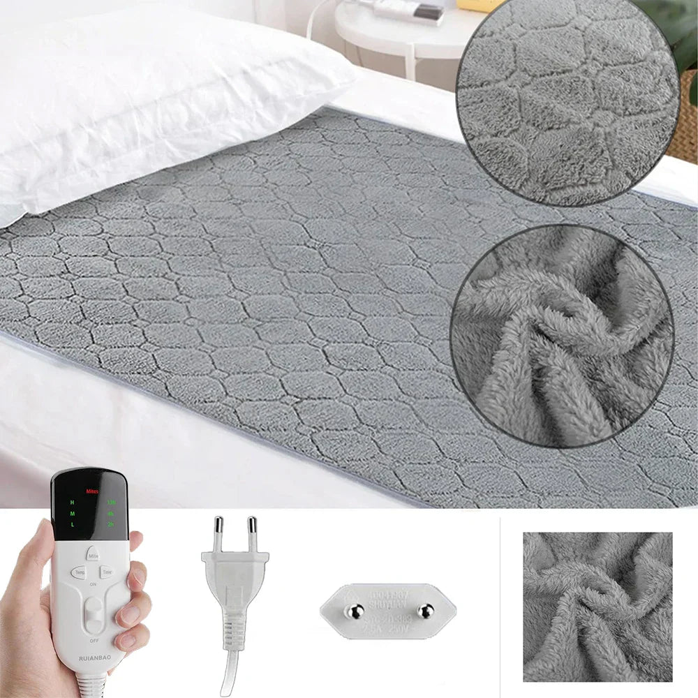 ThermaDouceur – Tapis chauffant à deux couches pour confort optimal