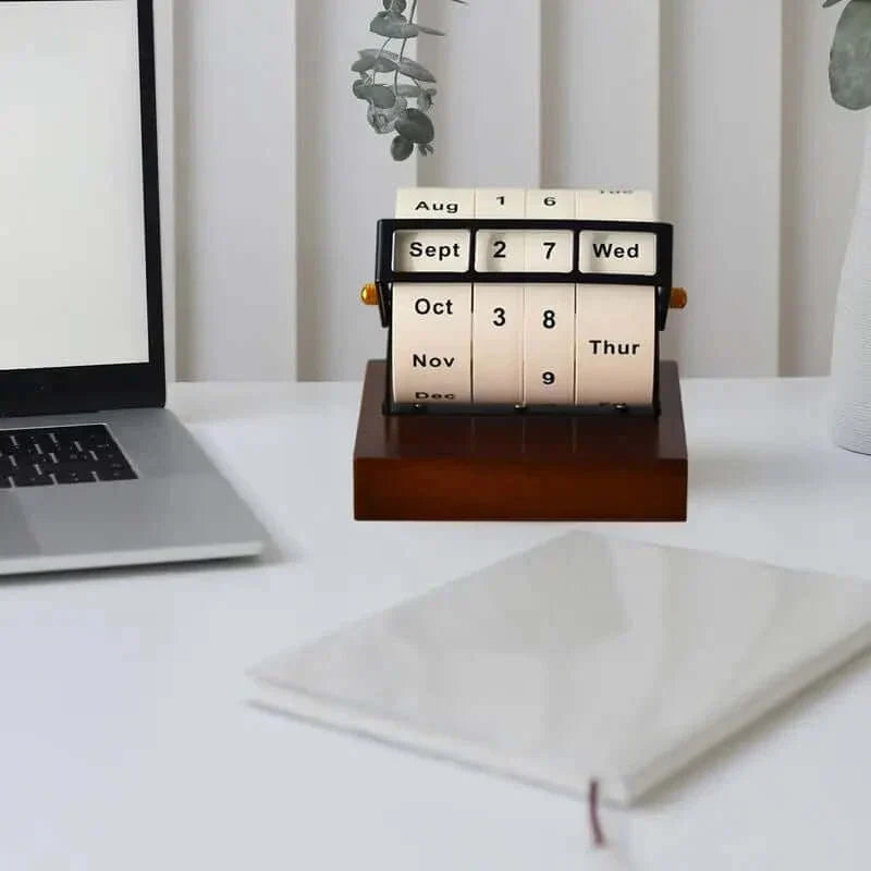 Très chic rétro bureau calendrier éternel