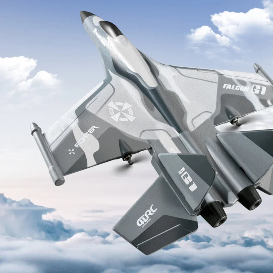 Planeur en mousse RC pour débutants 3 canaux - Avion électrique à lancer à la main, plaisir en extérieur