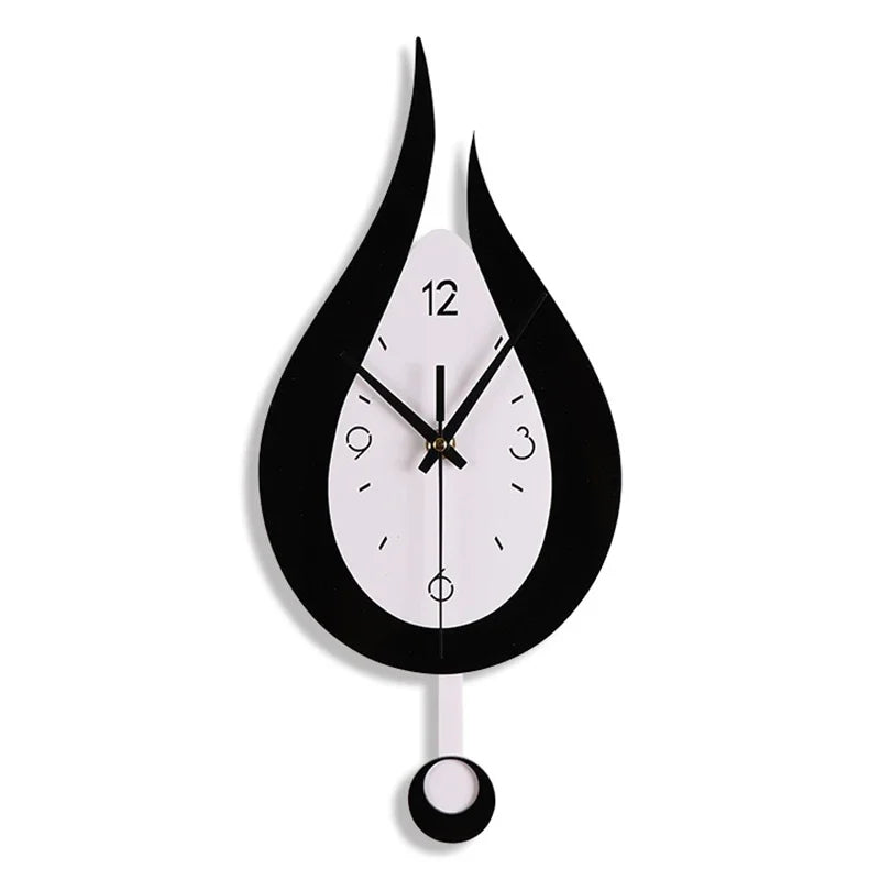 WaterDrop Clock - Pendule minimaliste murale