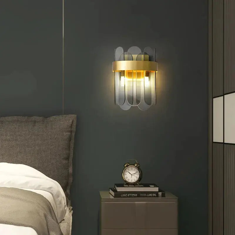 LuxCristal – Applique Murale LED en Cristal Nordique