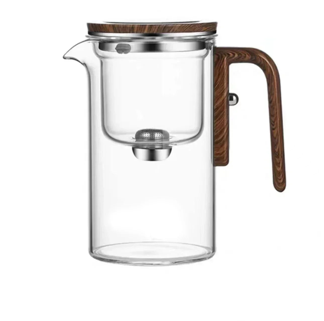 TeaMagnet - Théière en Verre avec Filtration Séparée