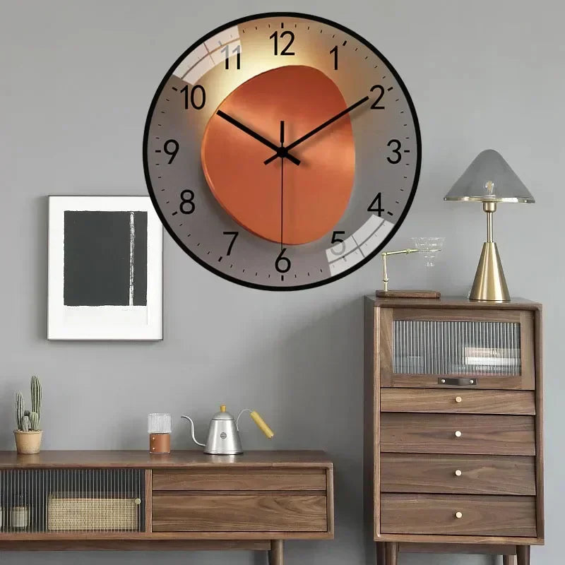 Floroux Horloges murales SilentTime - Design classique et élégant