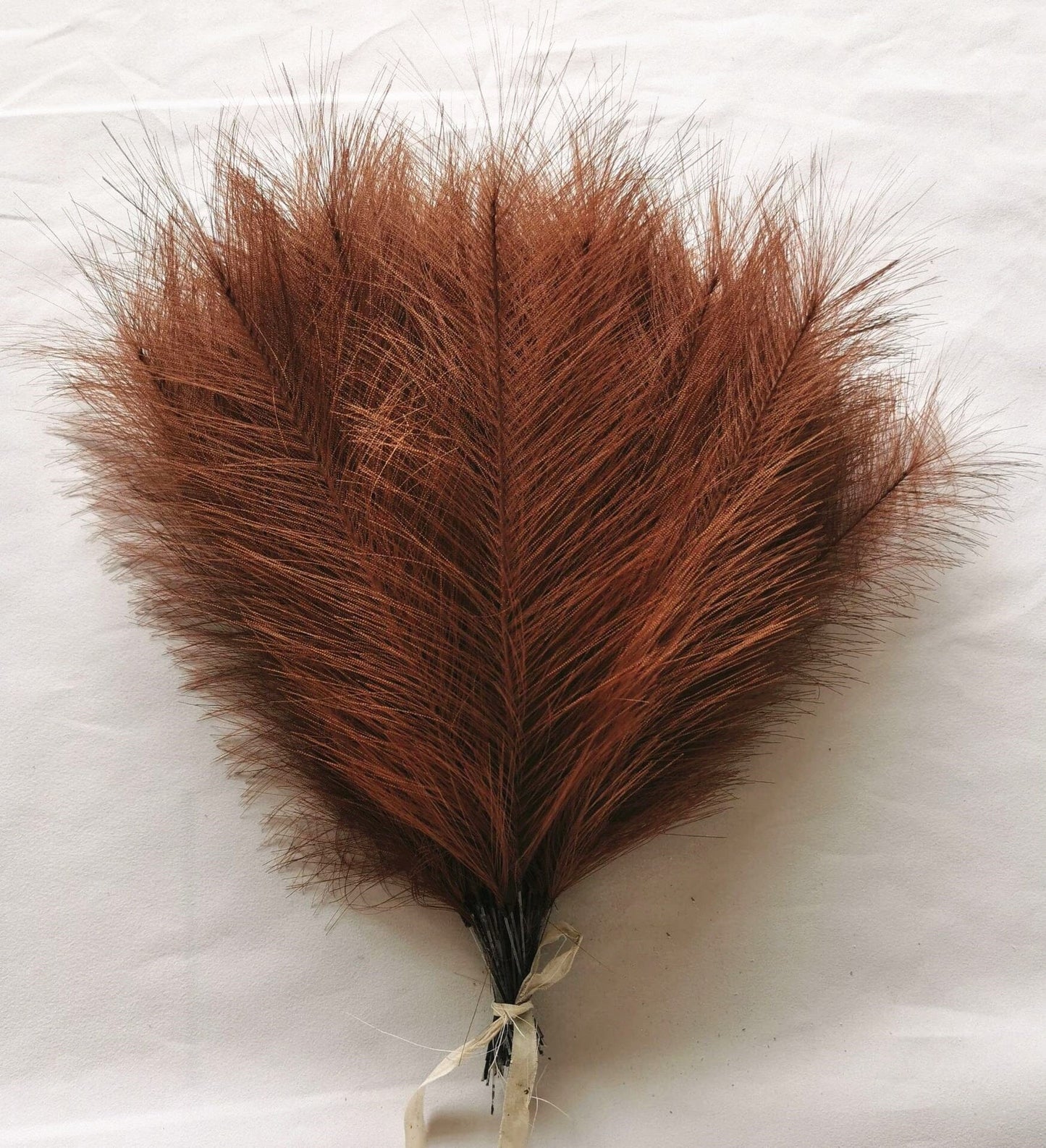 20Pcs Bohémien Fluffy Herbe de Pampas Artificielle Colorée
