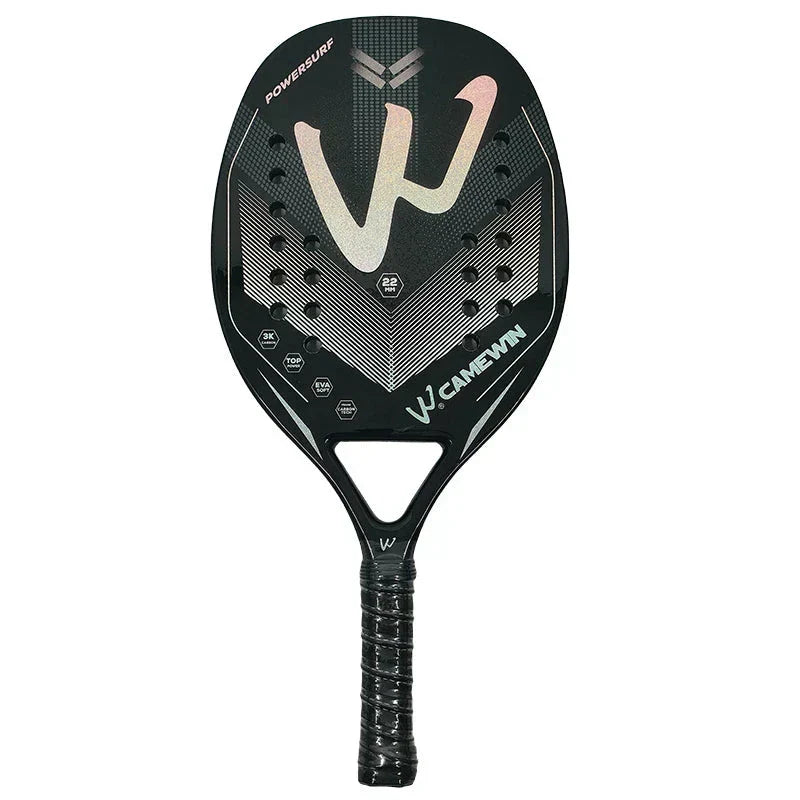 ProCarbo Grip - Raquette de Beach Tennis Premium pour un Contrôle Inégalé