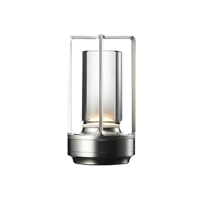 Éclat de Cristal – Lampe de Table Sans Fil Rechargeable Design Luxueux