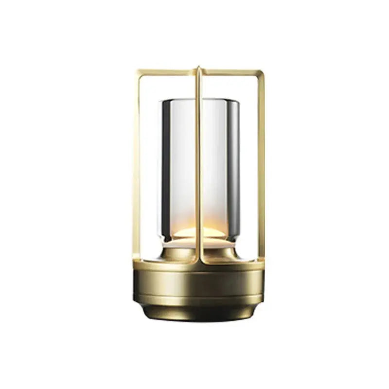 Éclat de Cristal – Lampe de Table Sans Fil Rechargeable Design Luxueux