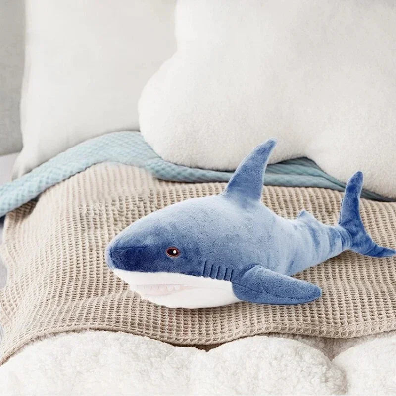 Floroux - Mignon mini requin en peluche douce pour des heures de câlins amusants
