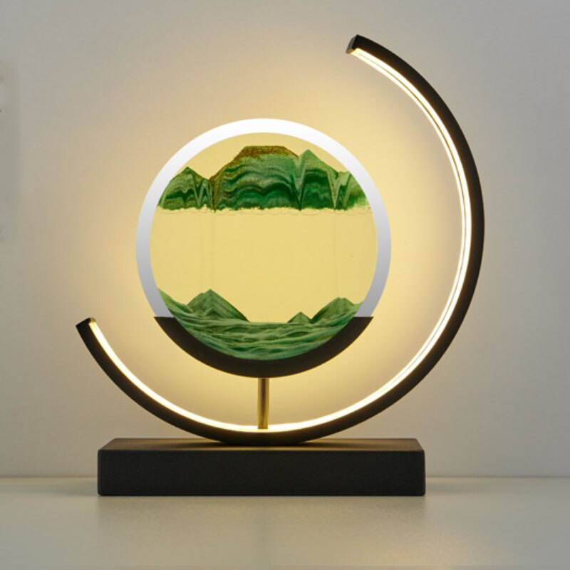 3D-LED-Lampe "Sables du Temps"