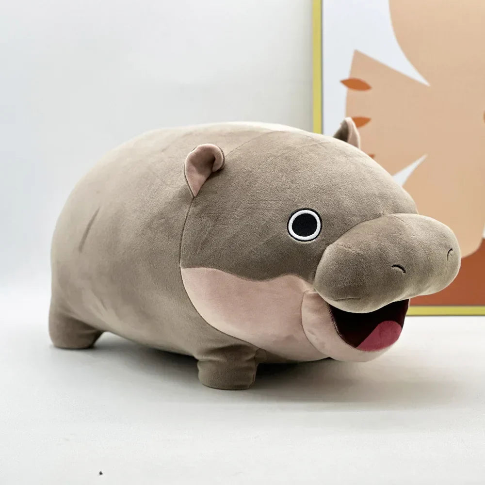 Floroux - Hippopotame en peluche câlin pour enfants à jouer et rêver