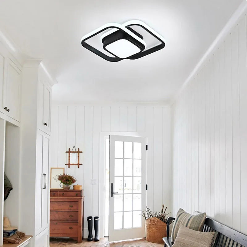 LumièreClair – Plafonnier LED Moderne pour Couloirs et Entrées