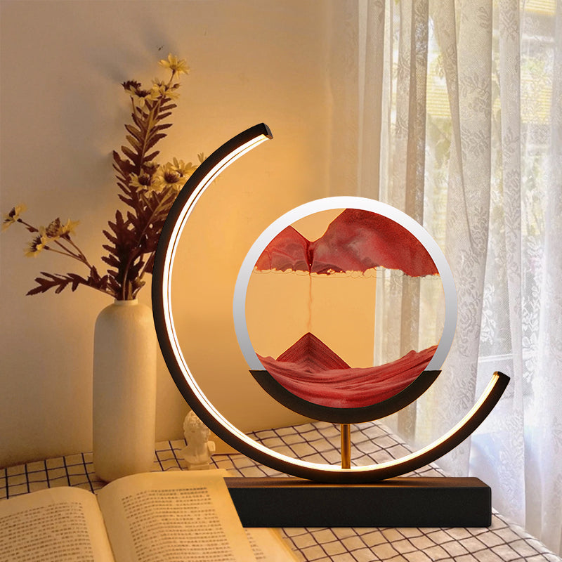 3D-LED-Lampe "Sables du Temps"