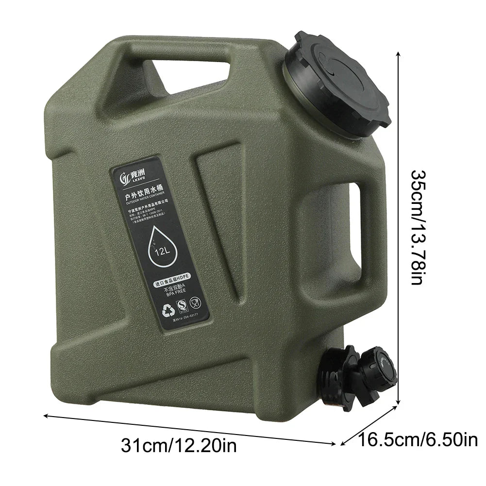 AquaTrek – Style Conteneur d'eau portable 12L