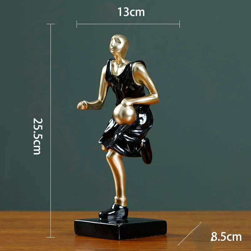 Ornements de décoration intérieure de joueur de basketball