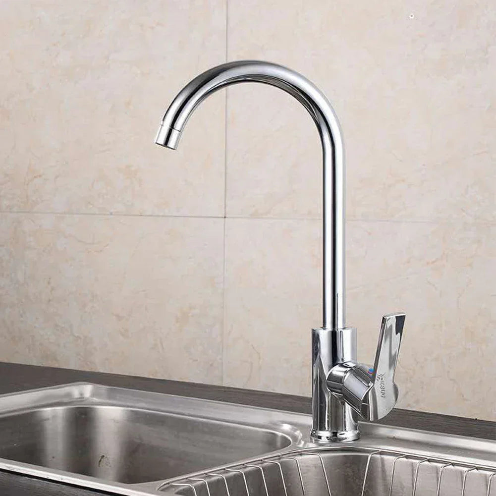 AquaShine Robinet de Cuisine - Robinet Mélangeur de Cuisine de Luxe Chromé