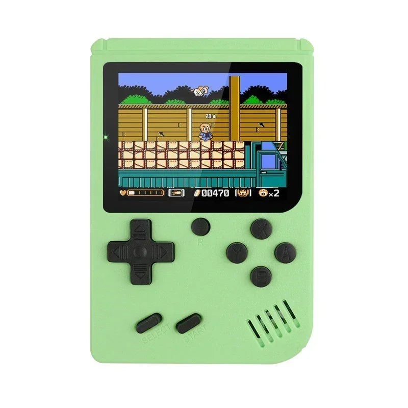 Mini Retro Console de Jeu Portable - Écran LCD de 3,0 Pouces, 500 Jeux 8-Bit Intégrés, Cadeau de Noël Parfait pour les Enfants
