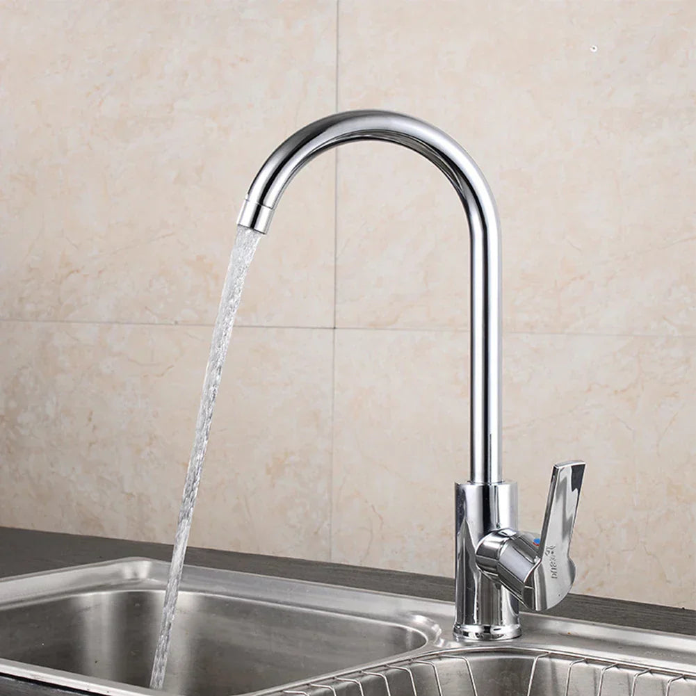 AquaShine Robinet de Cuisine - Robinet Mélangeur de Cuisine de Luxe Chromé