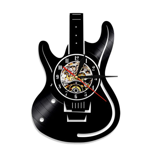 Horloge murale en vinyle Floroux