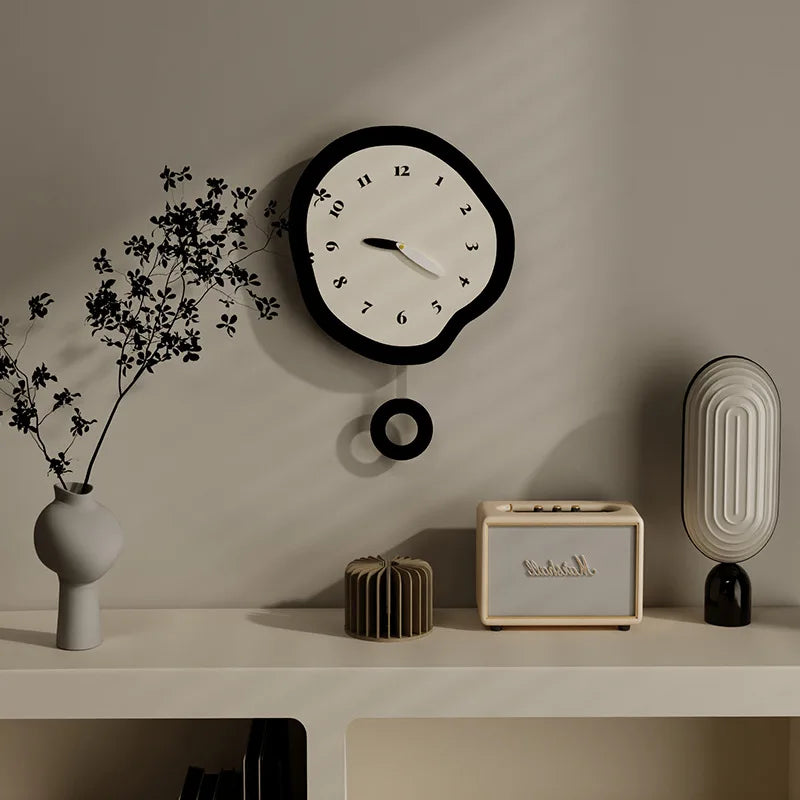 NordicClock – Élégante horloge murale scandinave