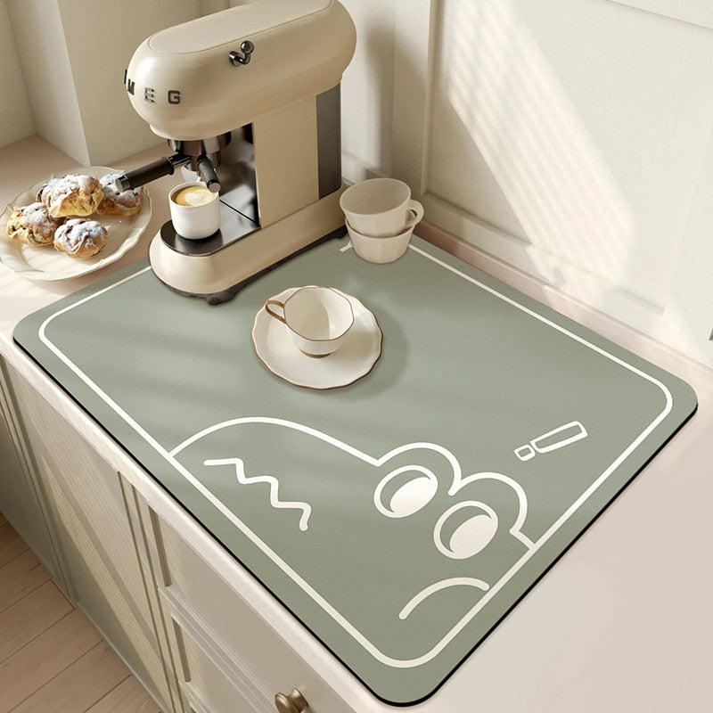 Tapis de drainage de cuisine - hygiène et confort combinés
