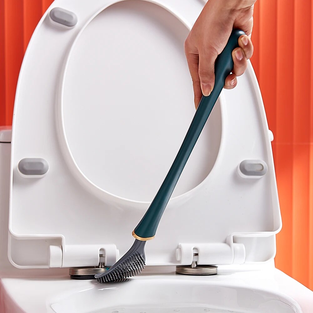 SumiClean - Brosse de Toilette en Silicone Rigoriste pour Votre Salle de Bain