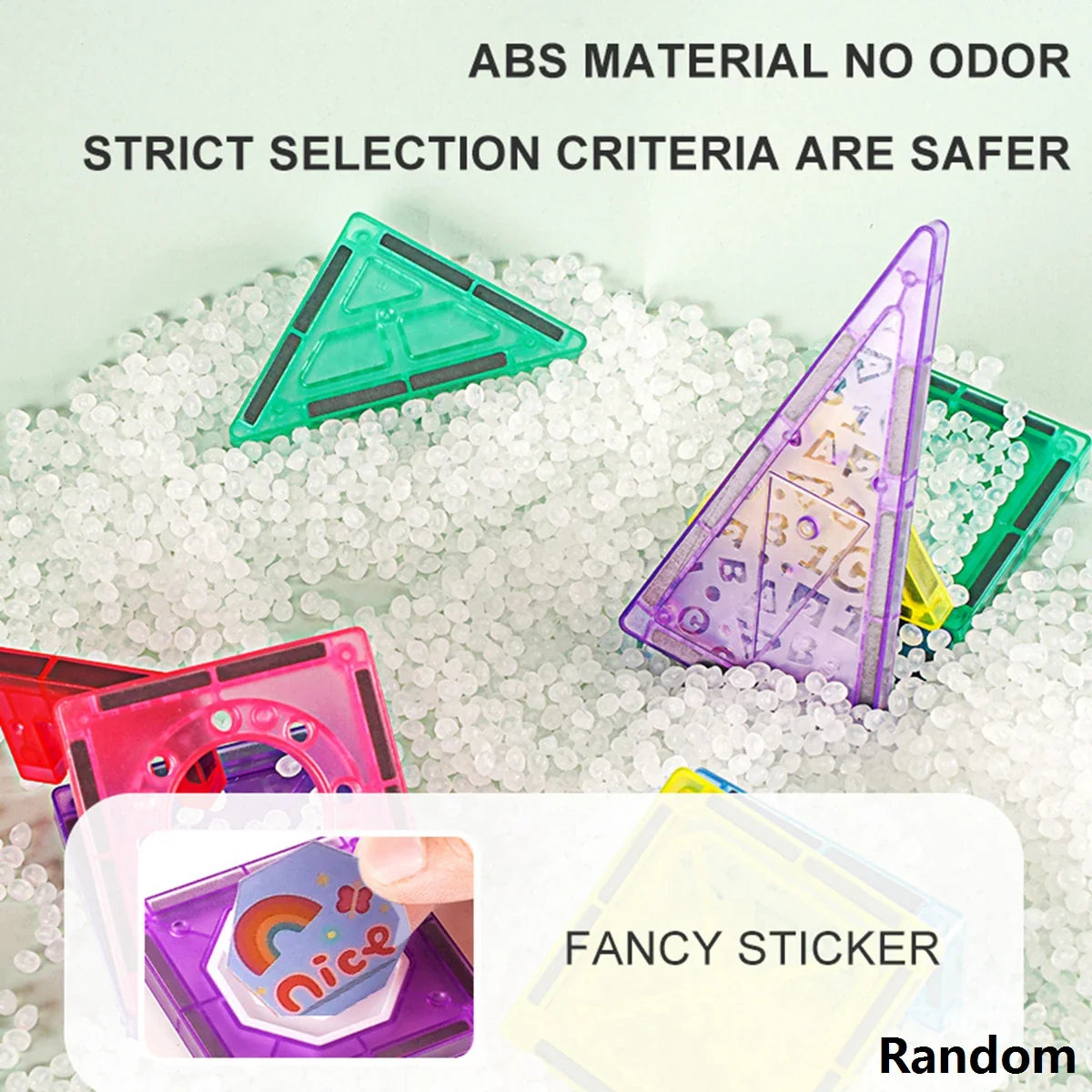 Blocs de construction magnétiques pour enfants de 3 à 8 ans - Jouets magnétiques éducatifs pour tout-petits et enfants d'âge préscolaire, jeu créatif pour garçons et filles