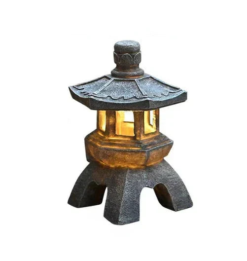 ZenGlow Lantern de jardin - Élégante lanterne solaire de jardin