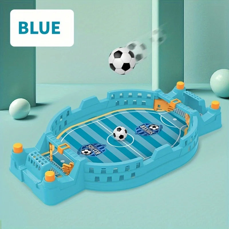 Jeu de football interactif pour enfants - Jeu de table à 2 joueurs, activité parent-enfant, jeu de puzzle portable en bleu/vert