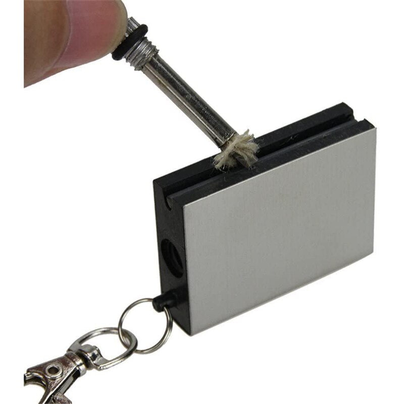 Floroux Stainless Steel Lighter | Permanent Match | Outdoor & Everyday | Reusable