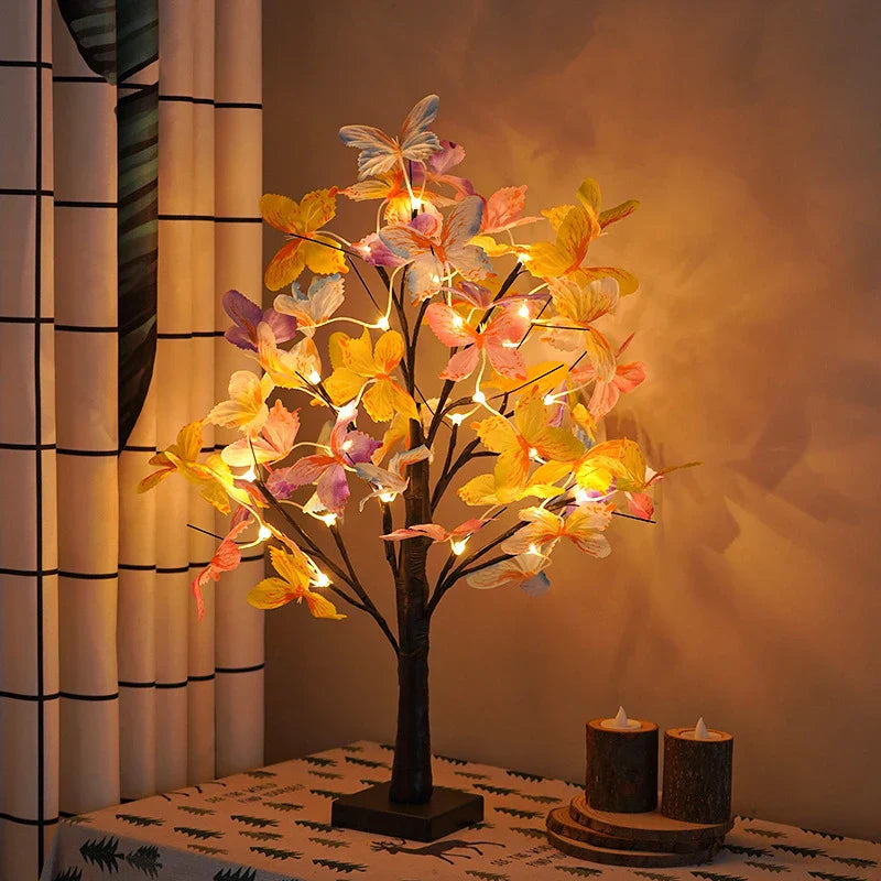 ÉclatBonsai - Lampe LED Arbre Artificiel pour Chambre et Événements