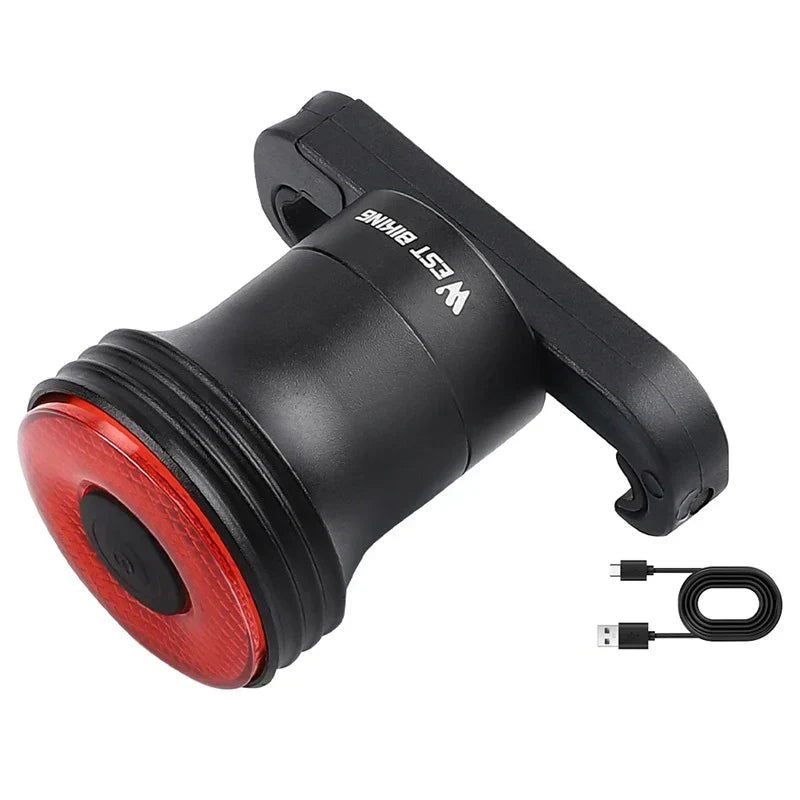 SafetyGlow 360 - Lampe de vélo intelligente avec capteur de mouvement