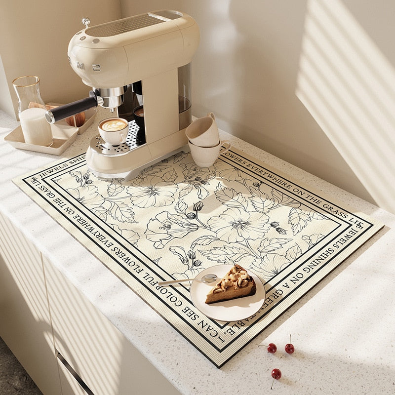 Tapis de drainage de cuisine – Hygiène et confort combinés