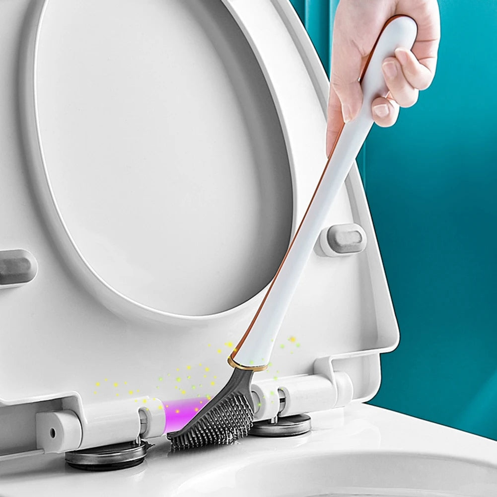 SumiClean - Brosse de Toilette en Silicone Rigoriste pour Votre Salle de Bain