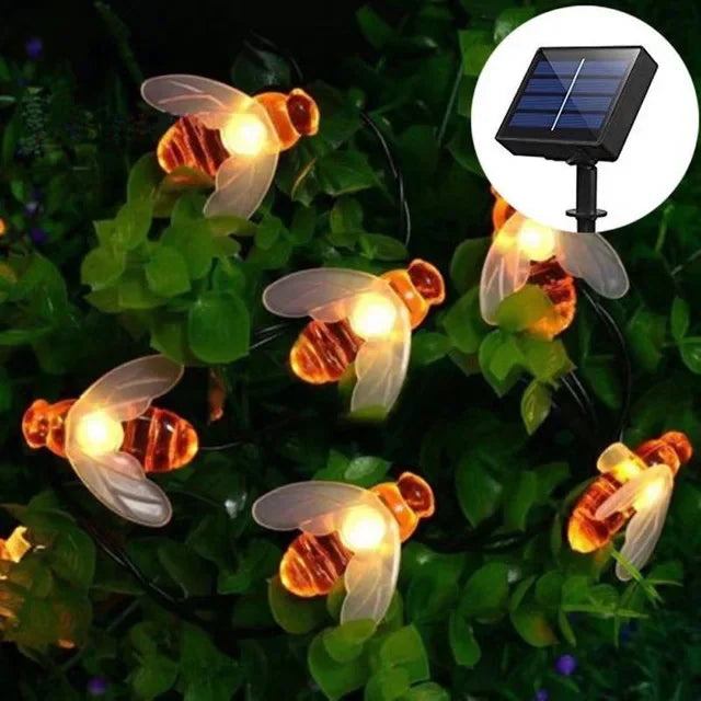 Flora – Guirlande de fleurs à énergie solaire