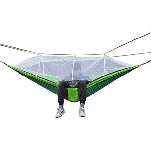 HangMatPro – Hamac avec Mosquito Net et Anti-Rollover