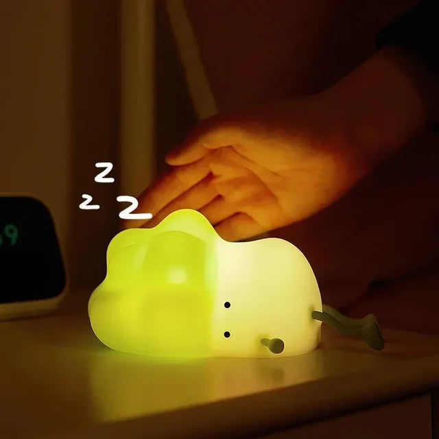 Lampe Squishy - Lampe de nuit LED pour enfants avec 3 niveaux de variation d'intensité