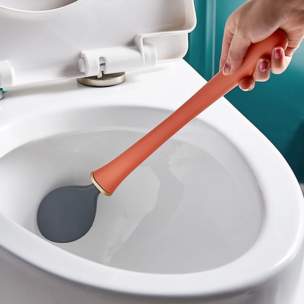 SumiClean - Brosse de Toilette en Silicone Rigoriste pour Votre Salle de Bain