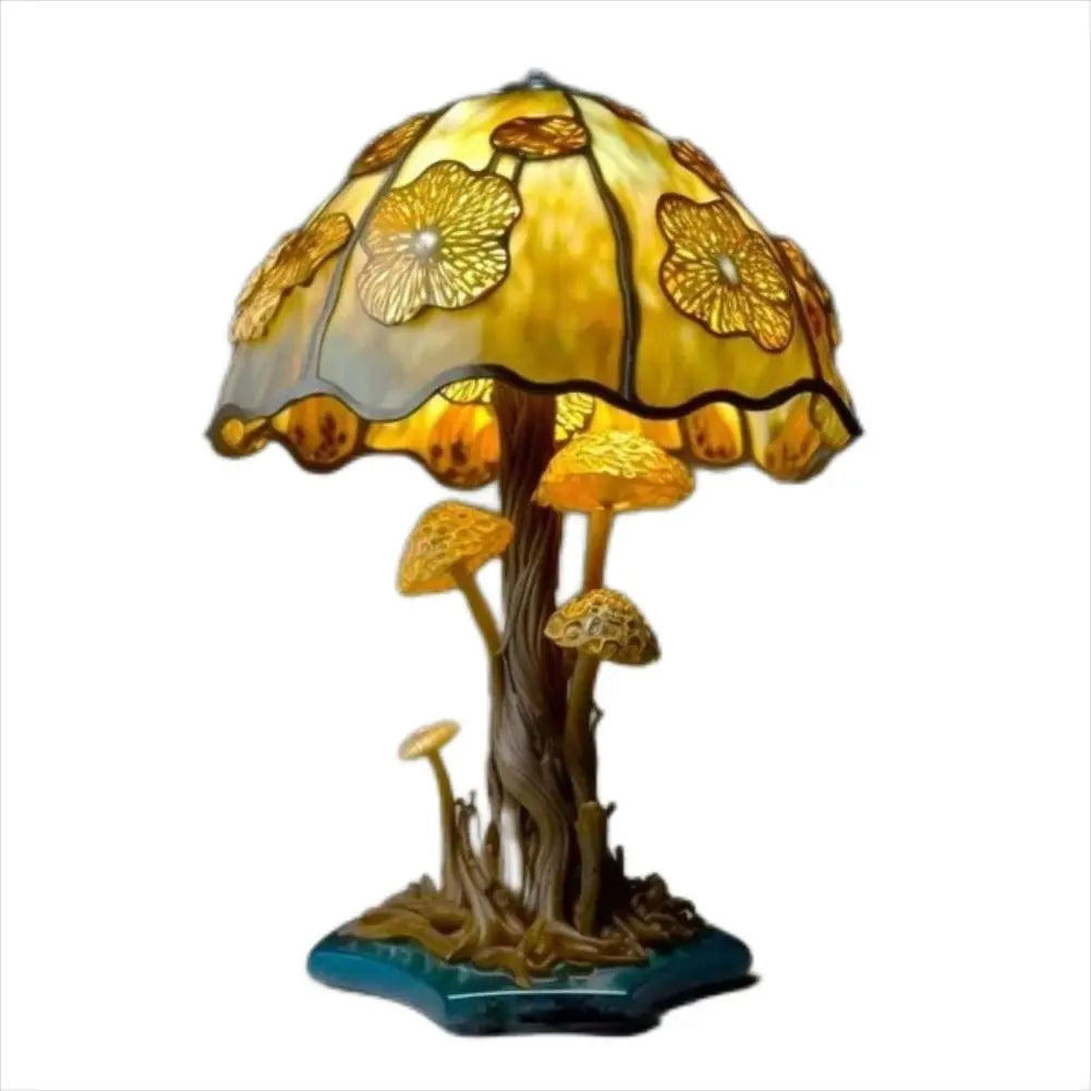 Lampe de table vintage champignon