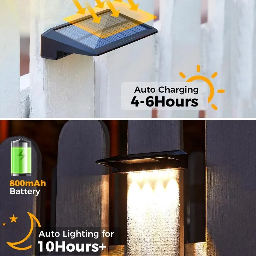 Floroux Solar Accent Lights 2-Piece Set | Outdoor Lighting | Energy Efficient | Decorative Light for Garden & Terrace