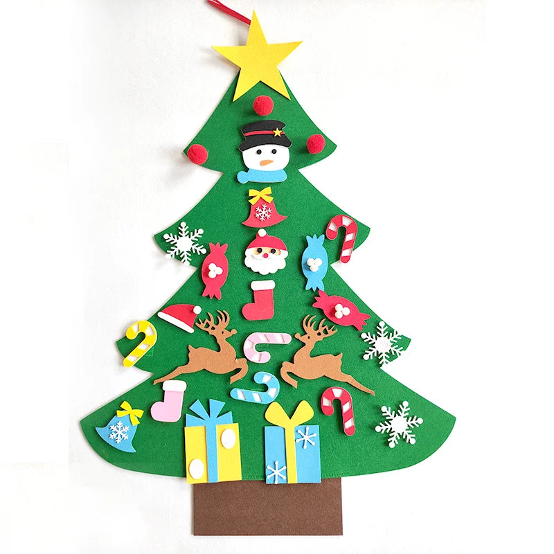 Arbre de Noël en Feutre Créatif – R rendez ces Fêtes Spéciales