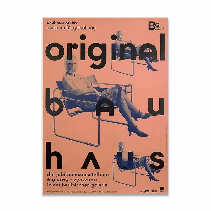 Affiche premium en toile Bauhaus créatif
