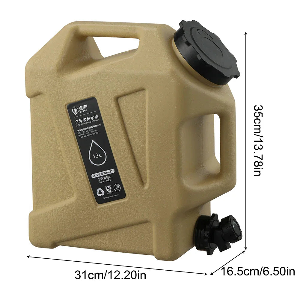 AquaTrek – Style Conteneur d'eau portable 12L