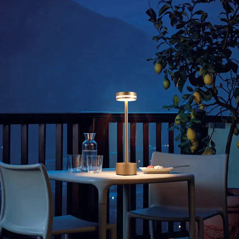 StellarGlow - Lampe sans fil pour extérieur avec éclairage ajustable