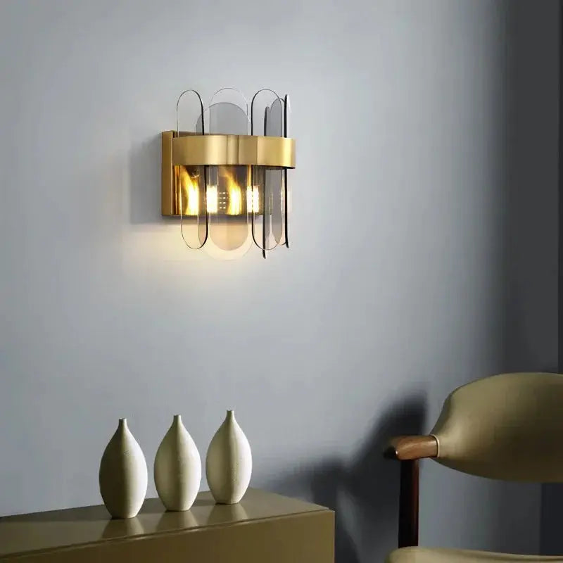 LuxCristal – Applique Murale LED en Cristal Nordique